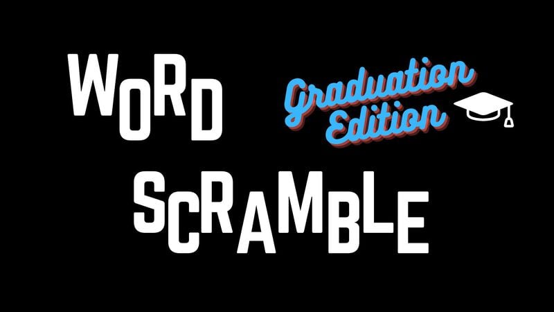 Word Scramble Graduation Edition